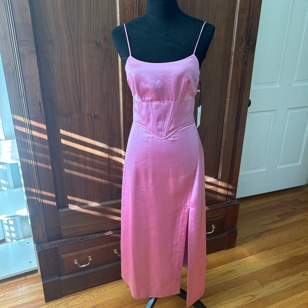 Jason Wu Corset Midi Dress NWT